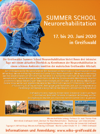 Summer School Neurorehabilitation 2020