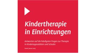 Thema Inklusion: „Kindertherapie in Einrichtungen“