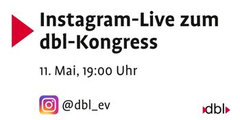 Instagram-Live zum dbl-Kongress