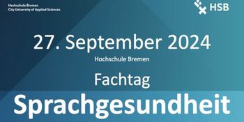 Fachtag Sprachgesundheit am 27. September an der Hochschule Bremen