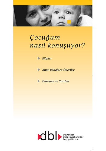 Bild 1 - Wie spricht mein Kind - Türkisch